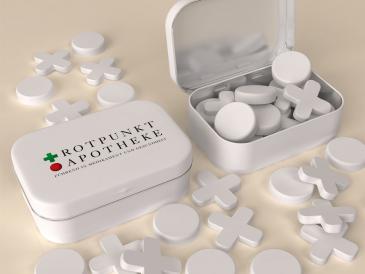 Cross shaped mints